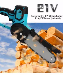 HAPPYSHOPPING 21V Mini Scie A Chaine Electrique Sans Fil Scie A Main Domestique Pour L'exploitation Forestiere Et La Coupe D'arbres Scie Electrique Au Lithium Portable Deux Electricite Un Chargeur Norme Europeenne 220V 9 HAPPYSHOPPING 21V Mini Scie A Chaine Electrique Sans Fil Scie A Main Domestique Pour L'exploitation Forestiere Et La Coupe D'arbres Scie Electrique Au Lithium Portable Deux Electricite Un Chargeur Norme Europeenne 220V -Tronçonneuse et accessoire Soldes 2022 31937096 3