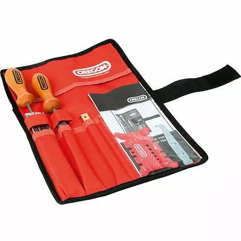 Jeu De Lime De Chaine Oregon En Pochette, Diam. 4,8 Mm 3 Jeu De Lime De Chaine Oregon En Pochette, Diam. 4,8 Mm