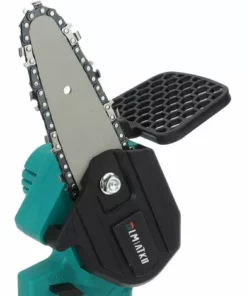 ZEBRAA Scie à Chaine électrique 18V 2400W Brushless Pour Outils De Jardinage à Bois Avec 2 Batteriess -Tronçonneuse et accessoire Soldes 2022 33769163 3