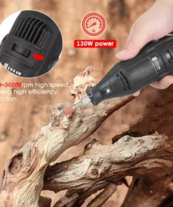 Kkmoon Poche Chainsaw Sharpener Chaine Portable Grinder Electrique Scie Electrique A Meuler Sharpener Set Avec Tete De Broyage + Angle Guide 220V Eu Plug, Noir -Tronçonneuse et accessoire Soldes 2022 33971458 2