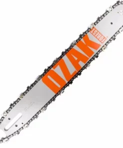 JARDIAFFAIRES Guide Chaîne Pro Tronçonneuse 45cm 3/8 1,6mm 66E = Oregon 183SLHD025