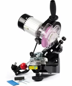 JARDIAFFAIRES Affuteuse électrique De Chaine Professionnelle 230 Watts 2 Meules