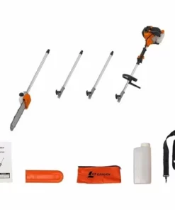 GT GARDEN Élagueuse Thermique Sur Perche, 52 Cm3, 3 CV, Longueur 4.15 Mètres -Tronçonneuse et accessoire Soldes 2022 344611 5