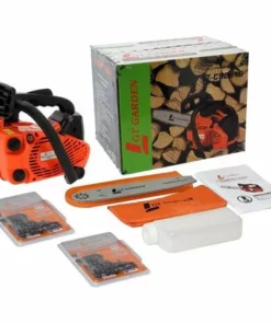 GT GARDEN Tronçonneuse élagueuse Thermique 25 Cm3, 1.2 CV, Guide 26 Cm, 2 Chaînes -Tronçonneuse et accessoire Soldes 2022 344617 5
