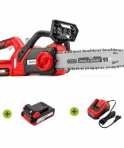 Tronçonneuse à Batterie Au Lithium 20V, épée Oregon 304mm, Chargeur + Batterie Inclus, Vitesse 5m/s - Greencut GS200L