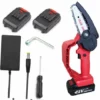 HAPPYSHOPPING Mini Tronçonneuse Electrique Sans Fil De 4 Pouces Scie A Bois Electrique Rechargeable 24 V, Secateur A Une Main Scie A Chaine Pour Coupe De Bois De Branche D'arbre De Coupe De Bois, Prise Europeenne, (deux Types De Piles), Modele : Rouge 20 - Modele:Rouge 2 HAPPYSHOPPING Mini Tronçonneuse Electrique Sans Fil De 4 Pouces Scie A Bois Electrique Rechargeable 24 V, Secateur A Une Main Scie A Chaine Pour Coupe De Bois De Branche D'arbre De Coupe De Bois, Prise Europeenne, (deux Types De Piles), Modele : Rouge 20 - Modele:Rouge -Tronçonneuse et accessoire Soldes 2022 36105065 1