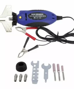 DONTODENT Mini Affûteuse De Scie à Chaîne, DC 12V Système De Affûtage De Machine De Meulage De Scie à Chaîne électrique