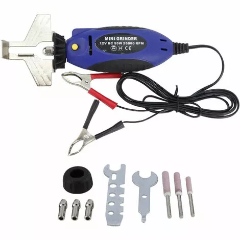 DONTODENT Mini Affûteuse De Scie à Chaîne, DC 12V Système De Affûtage De Machine De Meulage De Scie à Chaîne électrique 3 DONTODENT Mini Affûteuse De Scie à Chaîne, DC 12V Système De Affûtage De Machine De Meulage De Scie à Chaîne électrique