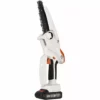 ASUPERMALL Tronconneuse Sans Fil 6 Pouces Pour La Taille De L'Elagage De Jardinage Portable Pour Hommes Femmes