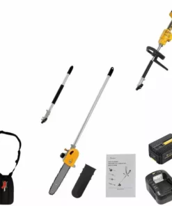 Élagueuse Sur Perche Sans Fil à Batterie, 40 V, GT ELEC + Batterie 2 Ah + Chargeur 9 Élagueuse Sur Perche Sans Fil à Batterie, 40 V, GT ELEC + Batterie 2 Ah + Chargeur -Tronçonneuse et accessoire Soldes 2022 37330471 4