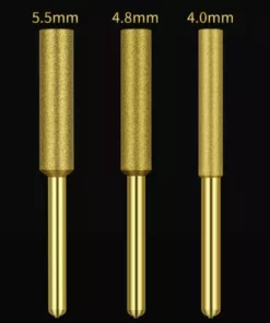 HAPPYSHOPPING 12 Pieces Embouts De Tronçonneuse Affuteuse Diamant Plaque Titane Lime De Tronçonneuse Electrique Haute Durete, Modele: 4,8 Mm - Modele : 48 mm 10 HAPPYSHOPPING 12 Pieces Embouts De Tronçonneuse Affuteuse Diamant Plaque Titane Lime De Tronçonneuse Electrique Haute Durete, Modele: 4,8 Mm - Modele : 48 mm -Tronçonneuse et accessoire Soldes 2022 38588553 4