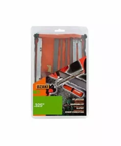 AUTRES Kit D'affûtage Pour Chaînes En .325'' Comprenant 2 Manches De Lime, 1 Jauge De Profondeur, 1 Porte Lime, 1 Curette De Guide, 1 L