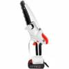 HAPPYSHOPPING Tronçonneuse Electrique Portative Sans Brosse A Une Main Scie A Bois Rechargeable Mini Coupe-bois Sans Fil Pour Jardinage Elagage Coupe, Modele: Prise UE -Tronçonneuse et accessoire Soldes 2022 41972804 1