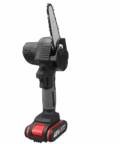 LBTN Mini Tron?onneuse Electrique Scie Portable Cha?ne Rechargeable Travail Bois 2 Batteries 800W 3500mAh -Tronçonneuse et accessoire Soldes 2022 42050015 5