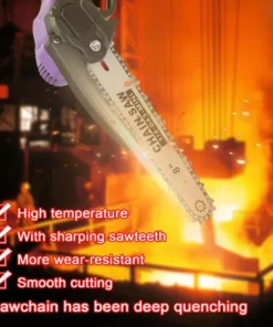 HAPPYSHOPPING Scie D'elagage Electrique Portable 21V 8 Pouces Petite Tronçonneuse A Bois A Moteur Sans Brosse Outil De Travail Du Bois A Une Main Pour Verger De Jardin, Modele: Une Batterie Et Une Charge -Tronçonneuse et accessoire Soldes 2022 43441603 5