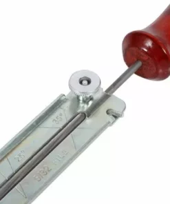 GUAZHUNIFR Scie à Chaîne En Acier Ensemble De Limes à Affûter Rondes Porte-Outil à Tronçonneuse Porte-Outils En Bois Porte-Guide De Classeme(4.8mm) Guazhuni -Tronçonneuse et accessoire Soldes 2022 43904763 5