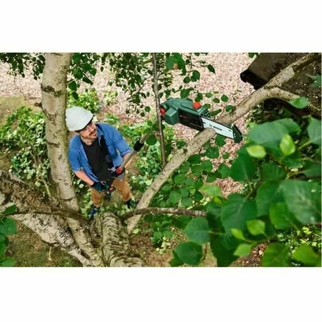 Bosch Scie à Chaîne Sans Fil Télescopique Chaîne Universal Pole 18 / Batterie 1x Avec 2,5 Ah 5 Bosch Scie à Chaîne Sans Fil Télescopique Chaîne Universal Pole 18 / Batterie 1x Avec 2,5 Ah – Image 3