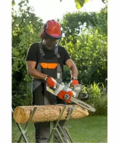 IKRA Scie à Chaîne De 40V ICC 2/2035 / Avec La Batterie 2x20 V / 2,0 Ah Et Un Chargeur -Tronçonneuse et accessoire Soldes 2022 43938191 2