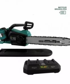SILEX Tronçonneuse + Souffleur 3 En 1 Sans Fil à Batterie 40V SLX ® + Chargeur + 2 Batteries 6 Ah -Tronçonneuse et accessoire Soldes 2022 43998439 2