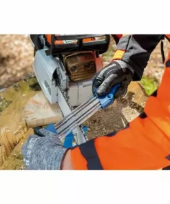 GUAZHUNIFR Tronçonneuse Chain , ø De Lime 4,8 Mm – Pour Affûter La Denture Et Le Limiteur De Profondeur En Une Seule Opération, Bleu, 4,8 Mm Guazhuni -Tronçonneuse et accessoire Soldes 2022 45342247 4