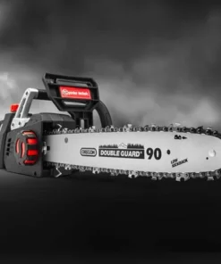 ELEM GARDEN TECHNIC Tronçonneuse Rechargeable 40V (2x20V) - Guide Et Chaîne Oregon - Livrée Avec 2 Batteries Et Chargeur -Tronçonneuse et accessoire Soldes 2022 46301064 5