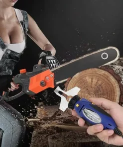 LONGZIMING Cadeau De Juillet Mini Affûteuse De Tronçonneuse, Meuleuse à Chaîne électrique De Fichier De Scie à Chaîne De Machine De Meulage Affuteuse De Chaine Tronconneuse -Tronçonneuse et accessoire Soldes 2022 47155628 4