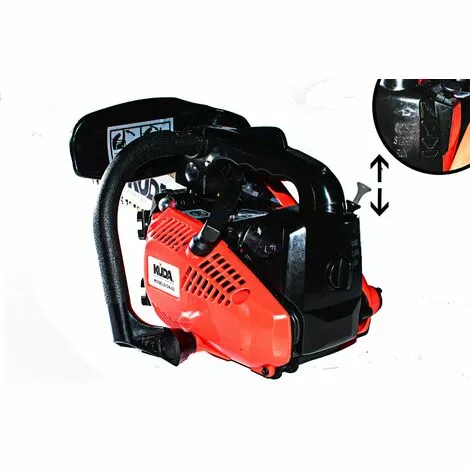 Tronçonneuse Élagueuse Thermique 2 Temps 25cc 1,3cv 30cm + 1 Chaîne Extra - Kuda 4 Tronçonneuse Élagueuse Thermique 2 Temps 25cc 1,3cv 30cm + 1 Chaîne Extra - Kuda – Image 2