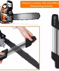MODOU Affuteuse Chaine Tronconneuse Kit 2 En 1 Outil Professionnel Affutage Rapide Des Dents De Chaine Et Jauge De Profondeur Affuteuse De Chaine Tronconneuse Affuteur Chaine Tronconneuse -Tronçonneuse et accessoire Soldes 2022 48589881 5