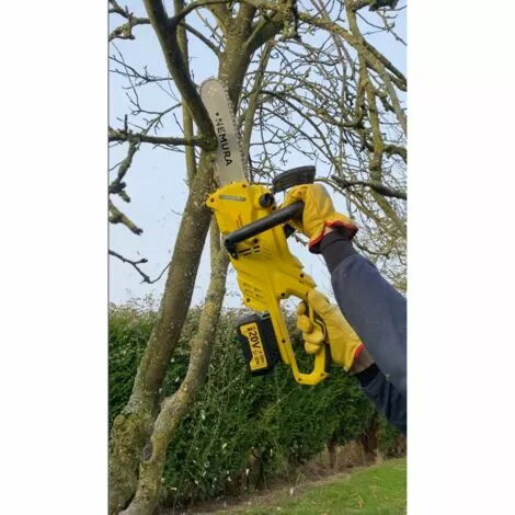 Tronçonneuse 20V à Batterie 4Ah - Coupe De 20cm - Nemura 7 Tronçonneuse 20V à Batterie 4Ah - Coupe De 20cm - Nemura – Image 5