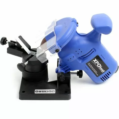 WILTEC XPOtool Affûteuse Chaine De Scie 220W Tronçonneuse Limes 7500 Tr./min Meules Incluses Affûtage 7 WILTEC XPOtool Affûteuse Chaine De Scie 220W Tronçonneuse Limes 7500 Tr./min Meules Incluses Affûtage – Image 5