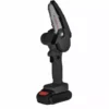 LIFCAUSAL Tronçonneuse Sans Fil Rechargeable Portative Pour L'élagage D'arbres De Coupe De Bois Noir