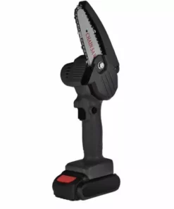 LIFCAUSAL Tronçonneuse Sans Fil Rechargeable Portative Pour L'élagage D'arbres De Coupe De Bois Noir