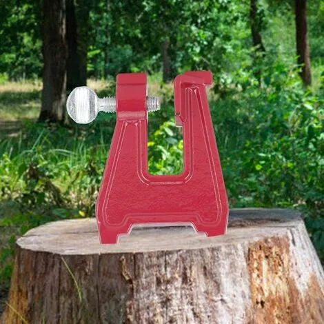 MODOU Souche De Tronçonneuse, Pince De Guide-chaîne D'outil D'affûtage D'étau D'affûtage De Tronçonneuse Portable Pour Affûter La Chaîne De Scie 5 MODOU Souche De Tronçonneuse, Pince De Guide-chaîne D'outil D'affûtage D'étau D'affûtage De Tronçonneuse Portable Pour Affûter La Chaîne De Scie – Image 3