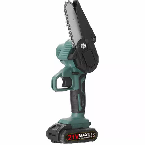 LIFCAUSAL Mini Scie D'élagage électrique Portable 21 V Deux Batteries Rechargeables Petite Tronçonneuse à Fendre Le Bois Outil De Travail Du Bois à Une Main Pour Jardin Verger Branche Clip 5 LIFCAUSAL Mini Scie D'élagage électrique Portable 21 V Deux Batteries Rechargeables Petite Tronçonneuse à Fendre Le Bois Outil De Travail Du Bois à Une Main Pour Jardin Verger Branche Clip – Image 3