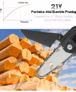 LIFCAUSAL Mini Scie D'élagage électrique Portable 21 V Deux Batteries Rechargeables Petite Tronçonneuse à Fendre Le Bois Outil De Travail Du Bois à Une Main Pour Jardin Verger Branche Clip 11 LIFCAUSAL Mini Scie D'élagage électrique Portable 21 V Deux Batteries Rechargeables Petite Tronçonneuse à Fendre Le Bois Outil De Travail Du Bois à Une Main Pour Jardin Verger Branche Clip -Tronçonneuse et accessoire Soldes 2022 51423973 5
