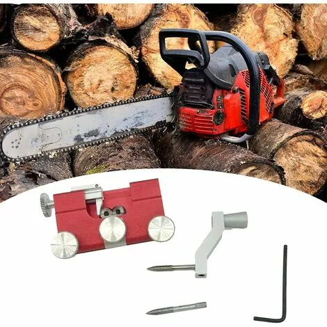 Fei Yu Gabarit D'affûtage De Chaîne De Tronçonneuse - Aiguiseur De Chaîne Portable Pour Tronçonneuse - Kit D'affûtage Pour Bûcherons Et Jardiniers 4 Fei Yu Gabarit D'affûtage De Chaîne De Tronçonneuse - Aiguiseur De Chaîne Portable Pour Tronçonneuse - Kit D'affûtage Pour Bûcherons Et Jardiniers – Image 2