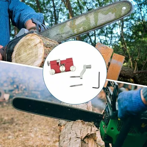 Fei Yu Gabarit D'affûtage De Chaîne De Tronçonneuse - Aiguiseur De Chaîne Portable Pour Tronçonneuse - Kit D'affûtage Pour Bûcherons Et Jardiniers 5 Fei Yu Gabarit D'affûtage De Chaîne De Tronçonneuse - Aiguiseur De Chaîne Portable Pour Tronçonneuse - Kit D'affûtage Pour Bûcherons Et Jardiniers – Image 3