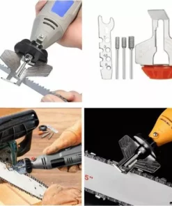 Fei Yu Scie Chaînes Outil Affûtage Kit D'affûtage Tronçonneuse Rotatif Kit Accessoire Chaîne Scie Tronçonneuse Affûtage Fixation Outil Scie Aiguiseur Guide Perceuse à Outils Pour Chaînes De Scie(2 Ensembles) 10 Fei Yu Scie Chaînes Outil Affûtage Kit D'affûtage Tronçonneuse Rotatif Kit Accessoire Chaîne Scie Tronçonneuse Affûtage Fixation Outil Scie Aiguiseur Guide Perceuse à Outils Pour Chaînes De Scie(2 Ensembles) -Tronçonneuse et accessoire Soldes 2022 51538571 4