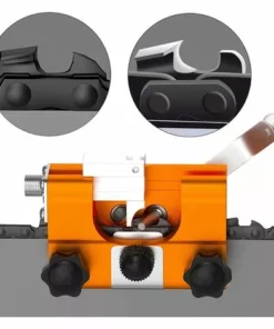 Gabarit D'affûtage De Chaîne De Tronçonneuse,Chainsaw Chain Sharpening à Manivelle Portable, Affûteur De Chaîne De Scie Pour Tous Les Types De Tronçonneuses électriques，Starlight -Tronçonneuse et accessoire Soldes 2022 51767921 3