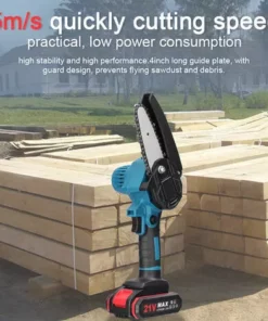 ASUPERMALL 21V 4Inch Scies D'élagage électriques, Petite Tronçonneuse Pour Fendre Le Bois, Moteur à Balai Pour Le Jardin Et Le Verger, 2 Batteries - 2 Batteries 10 ASUPERMALL 21V 4Inch Scies D'élagage électriques, Petite Tronçonneuse Pour Fendre Le Bois, Moteur à Balai Pour Le Jardin Et Le Verger, 2 Batteries - 2 Batteries -Tronçonneuse et accessoire Soldes 2022 52557596 4