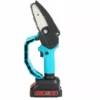 LIFCAUSAL Mini Scie à élaguer électrique Portable 24v 4 Pouces Rechargeable Petite Tronçonneuse à Fendre Le Bois Outil De Travail Du Bois à Une Main Pour Jardin Verger Branche Clip -Tronçonneuse et accessoire Soldes 2022 52728407 1