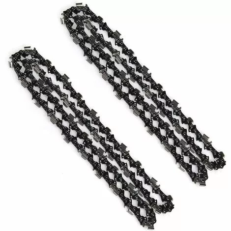 QERSTA Lot De 2 Chaînes De Tronçonneuse Authentiques, Chaîne De Tronçonneuse Rotatech 16" 59 Maillons Longueur 40 Cm Pour Titane électrique 3 QERSTA Lot De 2 Chaînes De Tronçonneuse Authentiques, Chaîne De Tronçonneuse Rotatech 16" 59 Maillons Longueur 40 Cm Pour Titane électrique