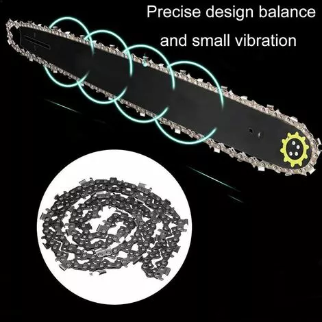 QERSTA Lot De 2 Chaînes De Tronçonneuse Authentiques, Chaîne De Tronçonneuse Rotatech 16" 59 Maillons Longueur 40 Cm Pour Titane électrique 6 QERSTA Lot De 2 Chaînes De Tronçonneuse Authentiques, Chaîne De Tronçonneuse Rotatech 16" 59 Maillons Longueur 40 Cm Pour Titane électrique – Image 4