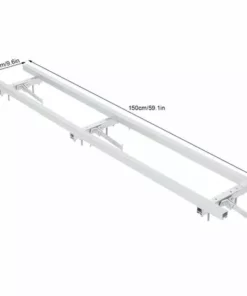 SZYB Dioche Kit De Système De Guidage De Moulin à Rail Pièces Accessoires De Scie à Cha?ne Pour La Coupe De B?ches à Bois (1,5 M / 5 Pi) -Tronçonneuse et accessoire Soldes 2022 53612090 4