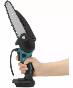JMAX 88VF 2000W Scie à Chaine électrique Sans Fil Tronconneuse électrique 6 Inches (Machine Seule) Bleu -Tronçonneuse et accessoire Soldes 2022 53635768 3
