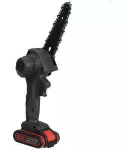 JMAX Tronçonneuse à Batterie 6'' 88VF 2 Batterie Portable Scie Électrique Jardin Logging Chaîne - Noir -Tronçonneuse et accessoire Soldes 2022 53818322 5