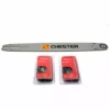 CHESTERGARDEN Guide 18'' (45 Cm) + 2 Chaînes 72 Maillons Pour Tronçonneuse - CHESTER -Tronçonneuse et accessoire Soldes 2022 53990691 1