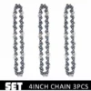 DONTODENT Chaînes Et Guides Tranchants De Avec Pour Scie à Chaîne Accessoires De Tronçonneuse De Haute Qualité Et Durables -Chaîne De 4 Pouces * 3 -Tronçonneuse et accessoire Soldes 2022 54084825 1