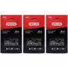 GT MARKET Lot De 3 Chaînes OREGON 76 Maillons - Référence : 21BPX076 1 GT MARKET Lot De 3 Chaînes OREGON 76 Maillons - Référence : 21BPX076 -Tronçonneuse et accessoire Soldes 2022 54700442 1