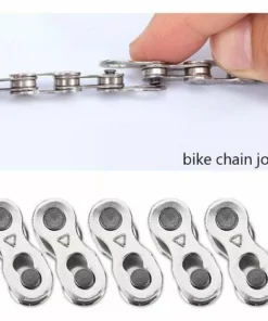 LANGRAY Maillon De Chaîne De Vélo 8 Vitesses Maillon De Chaîne De Vélo Maillon Manquant Maillon De Chaîne De Vélo 5 Paires Réutilisable En Acier Argenté Connecteur De Chaîne De Vélo Accessoire De Vélo Pour Chaîne 6, 7, 8 Vitesses, Argent -Tronçonneuse et accessoire Soldes 2022 55272770 4